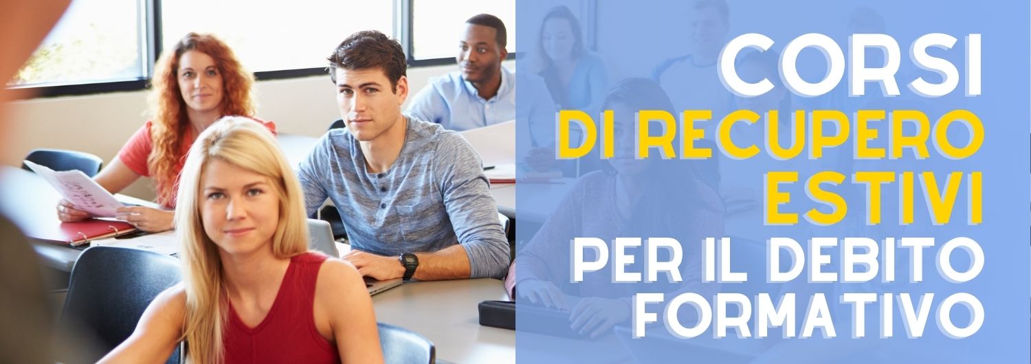 Corsi di Recupero Estivi debito scolastico a Prato